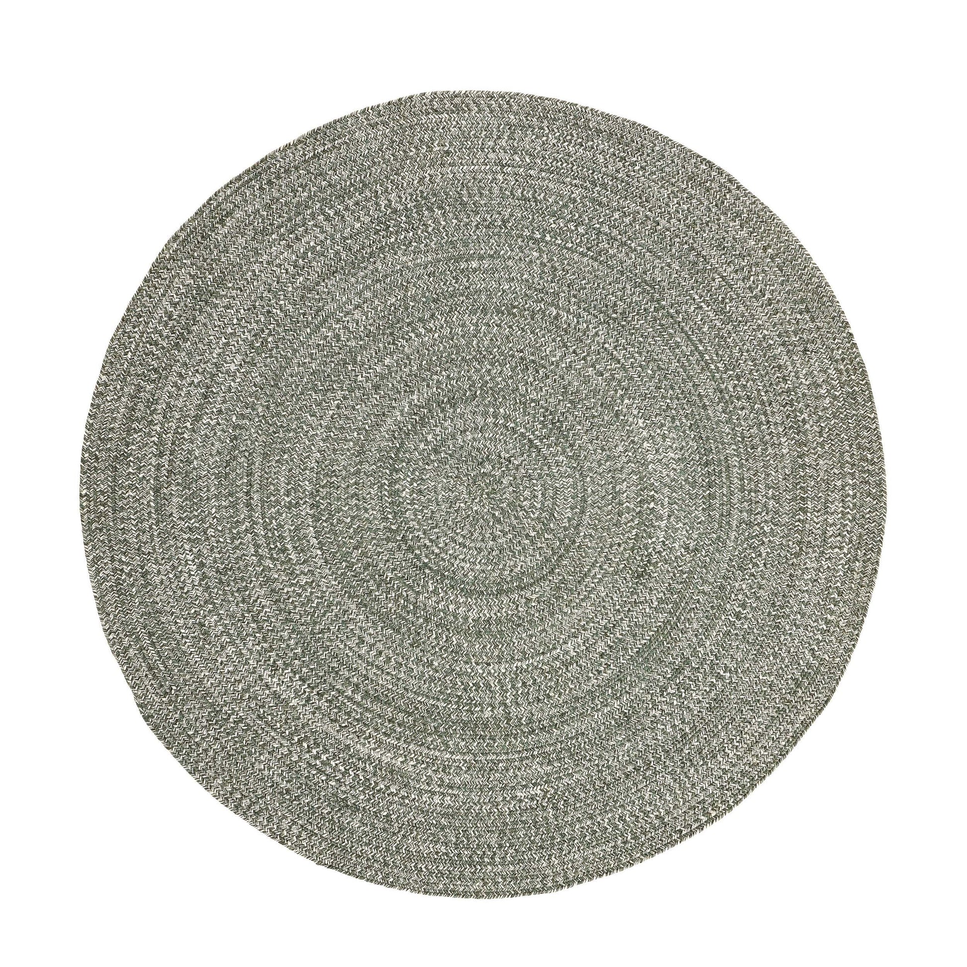 Reversible Braided Eco-Friendly Area Rug Indoor Outdoor Rugs - LagoonBreezeWhite