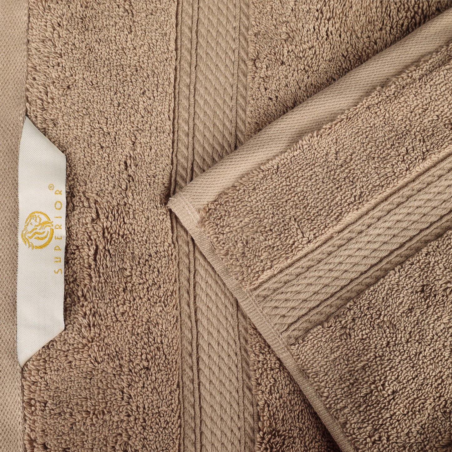 Madison Egyptian Cotton Pile Plush Heavyweight Face Towel Set of 6