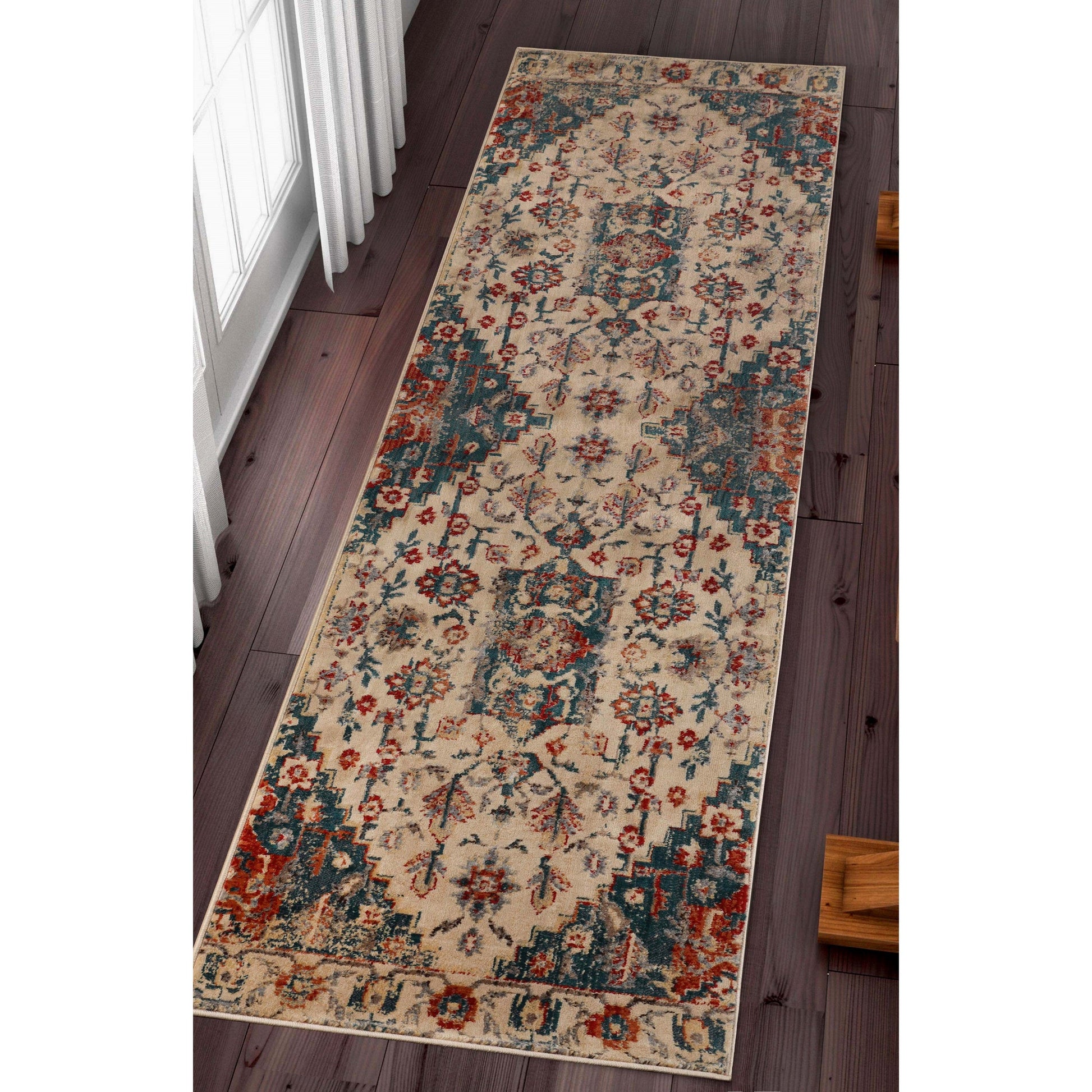 Superior Leena Tribal Medallion Traditional Indoor Area Rug or Runner Rug