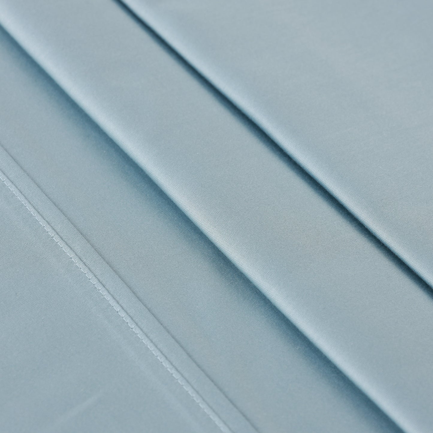 Egyptian Cotton 300 Thread Count Solid Deep Pocket Sheet Set - LightBlue
