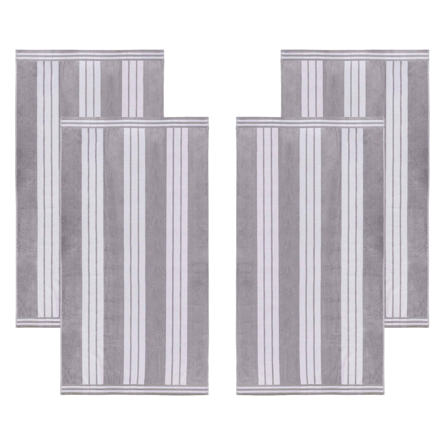Striped Extra Large Oversized Absorbent Quick Dry Cotton Beach Towel