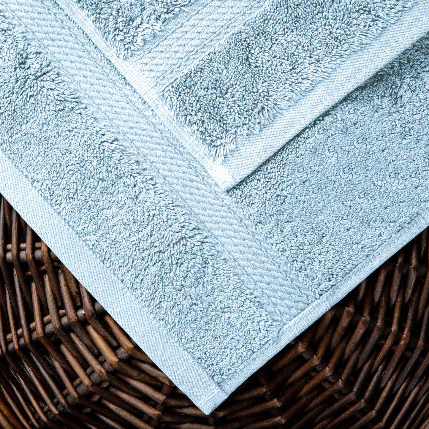 Madison Egyptian Cotton Pile Plush Heavyweight 6 Piece Towel Set