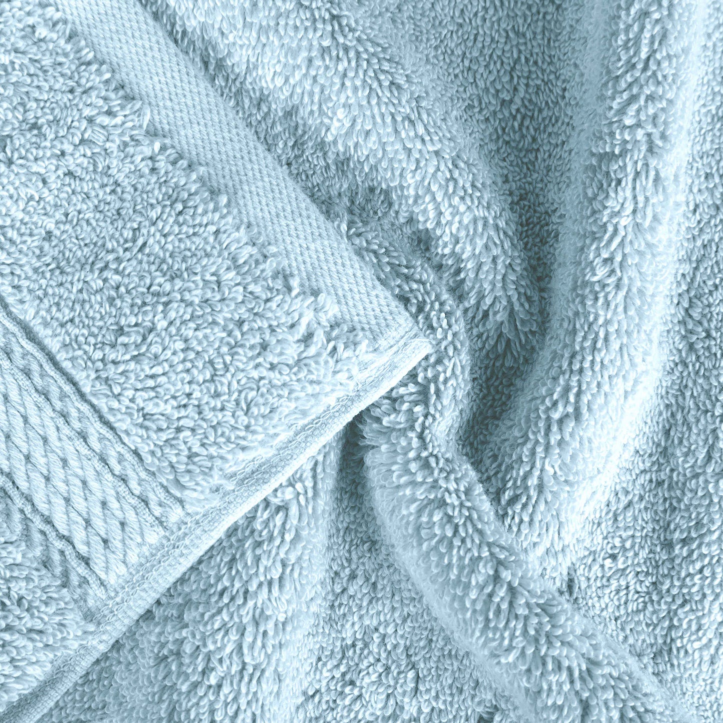 Madison Egyptian Cotton Pile Plush Heavyweight 6 Piece Towel Set