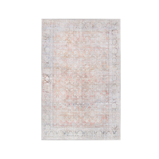Lottie Distressed Geometric Rustic Farmhouse Indoor Area Rug - Butterscotch