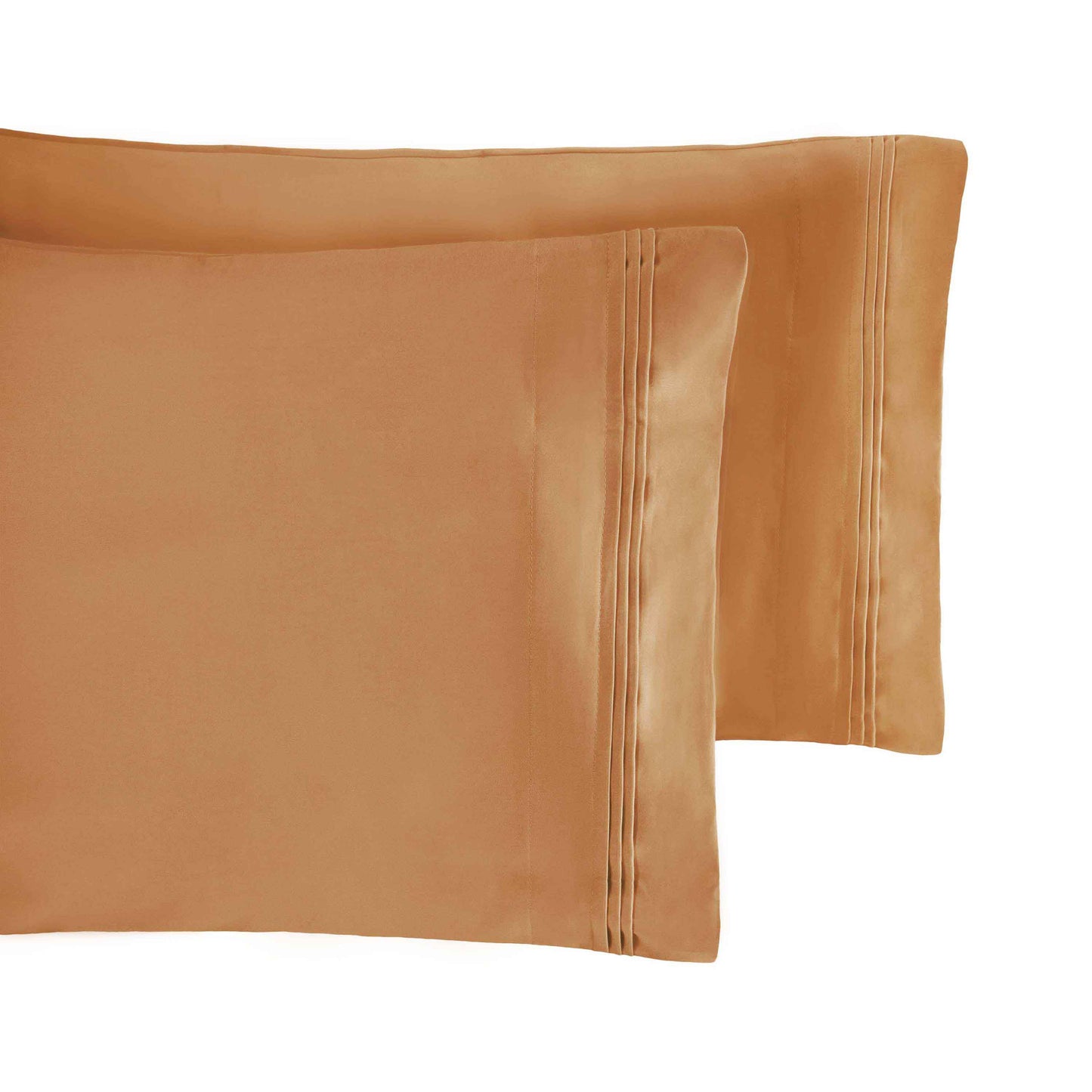 Premium 650 Thread Count Egyptian Cotton Solid Pillowcase Set