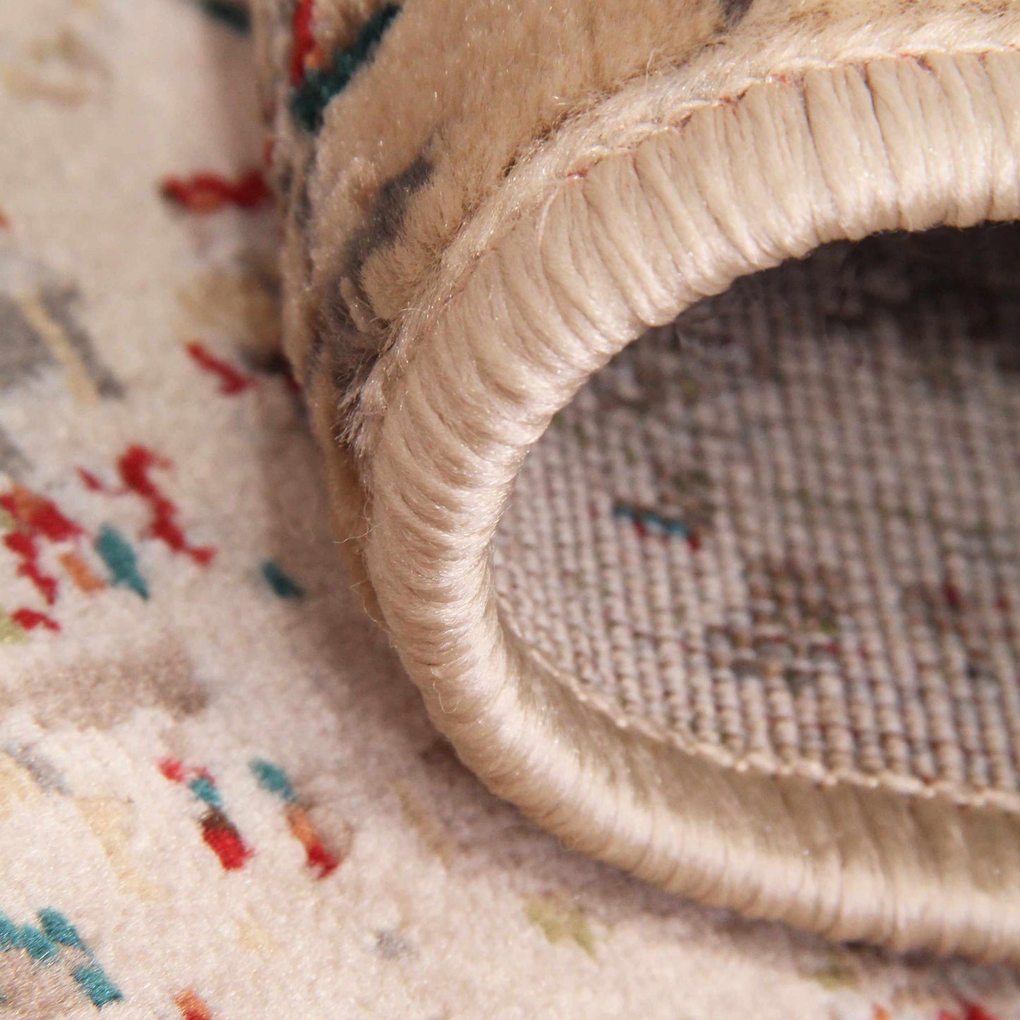 Superior Marquis Modern Farmhouse Medallion Indoor Area Rug or Runner Rug - Red