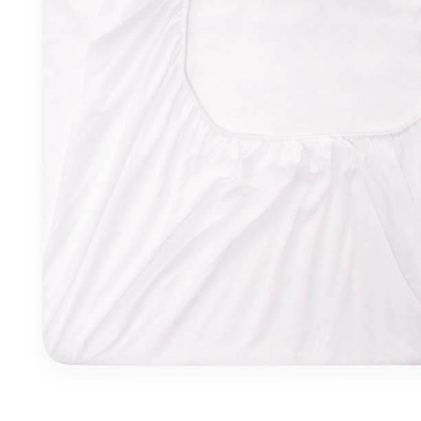 Waterproof Hypoallergenic Mattress Protector Cover - White