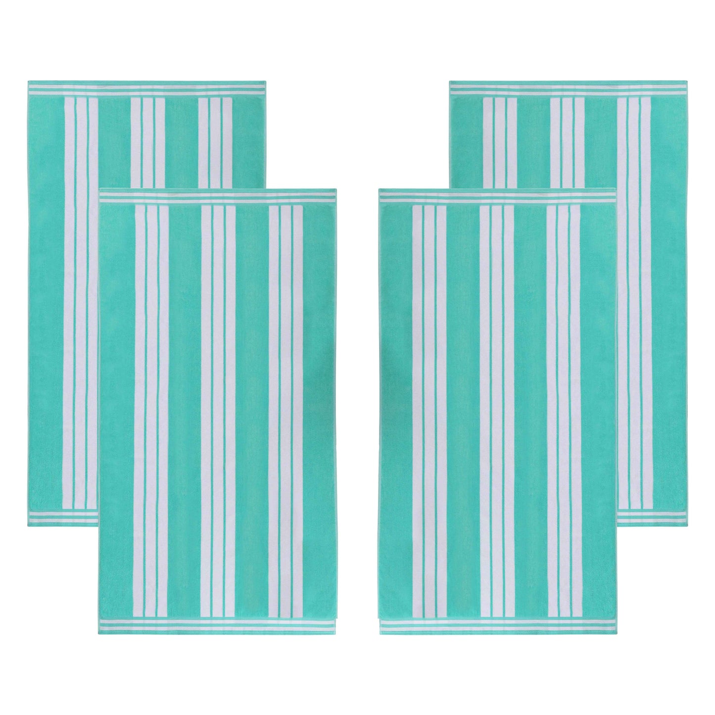 Striped Extra Large Oversized Absorbent Quick Dry Cotton Beach Towel