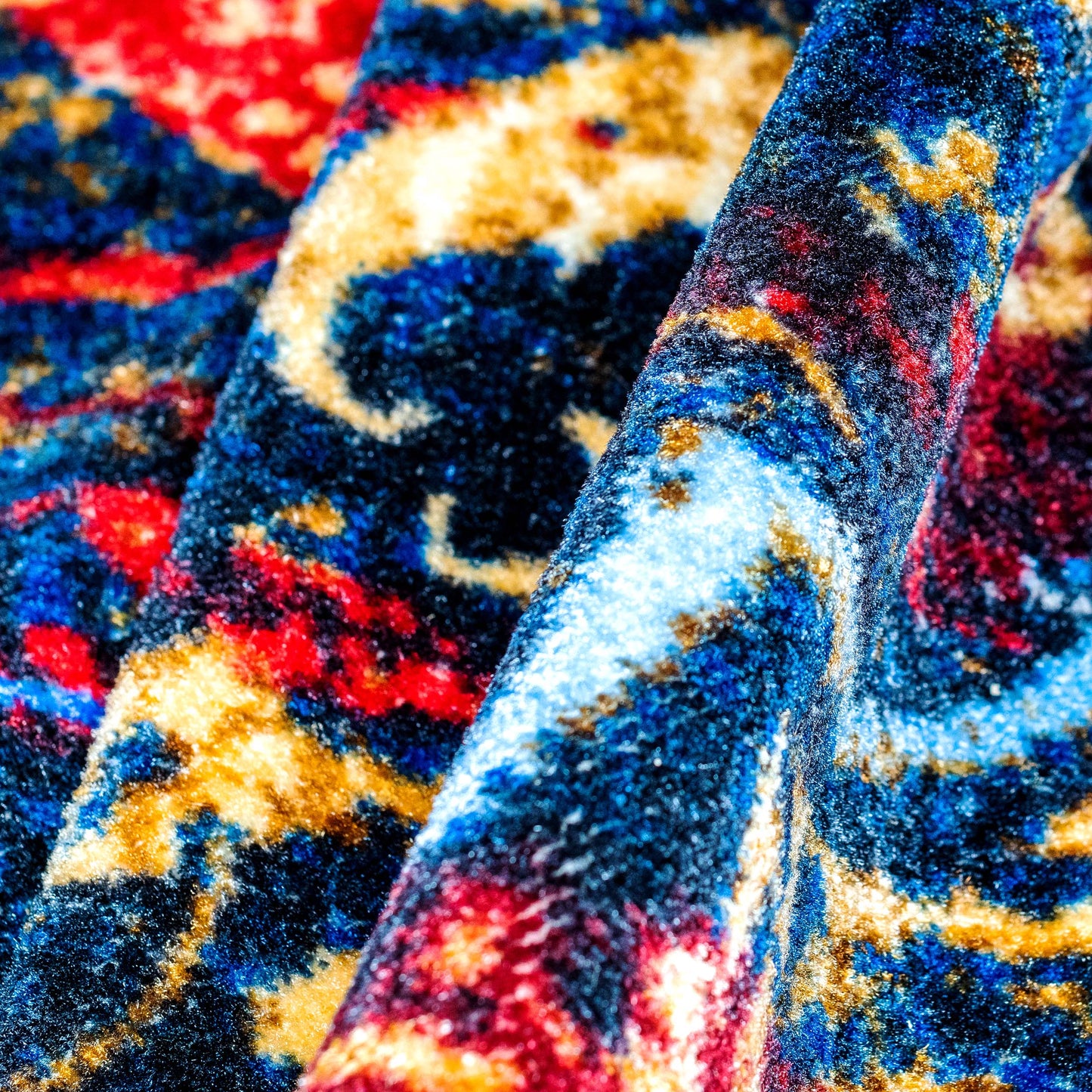 Oswell Medallion Non-Slip Washable Indoor Area Rug or Runner - Multicolored