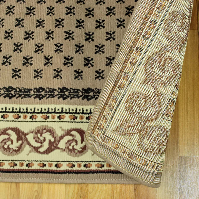 Longfield Traditional Oriental Area Rug - Multicolored