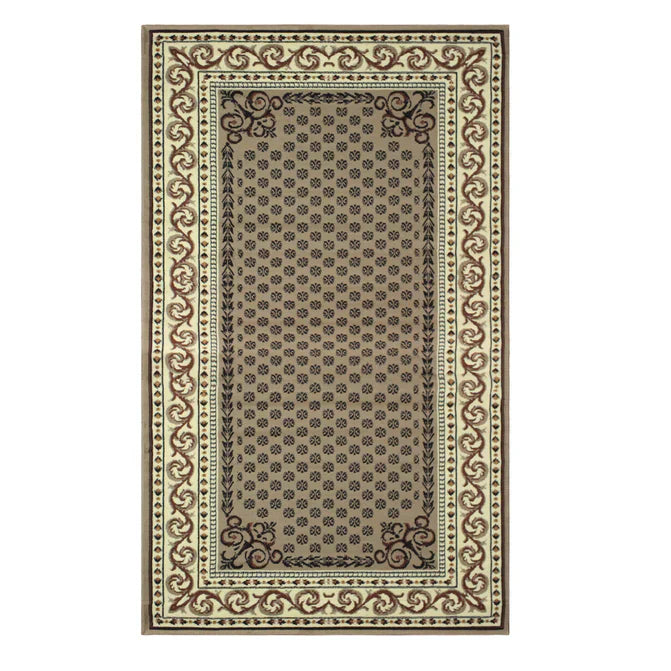 Longfield Traditional Oriental Area Rug - Multicolored