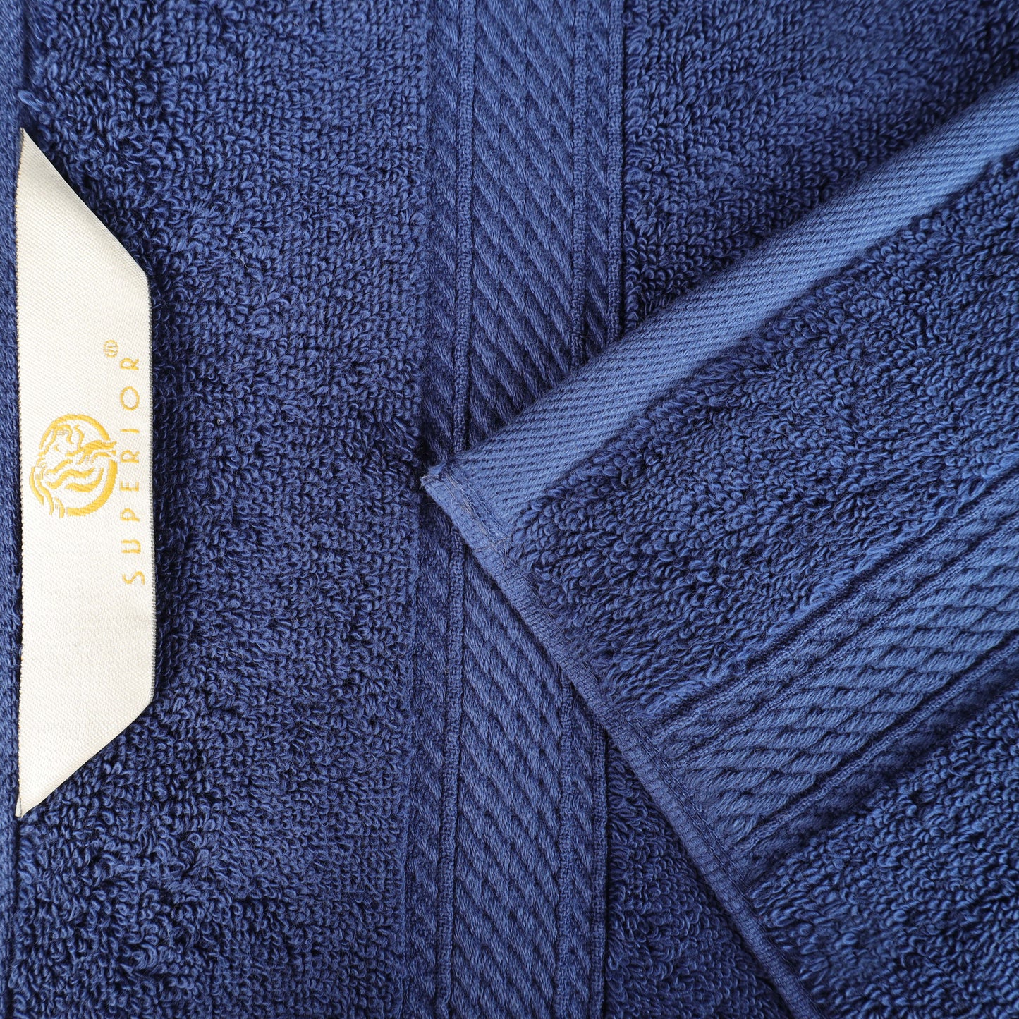 Madison Egyptian Cotton Pile Plush Heavyweight Face Towel Set of 6