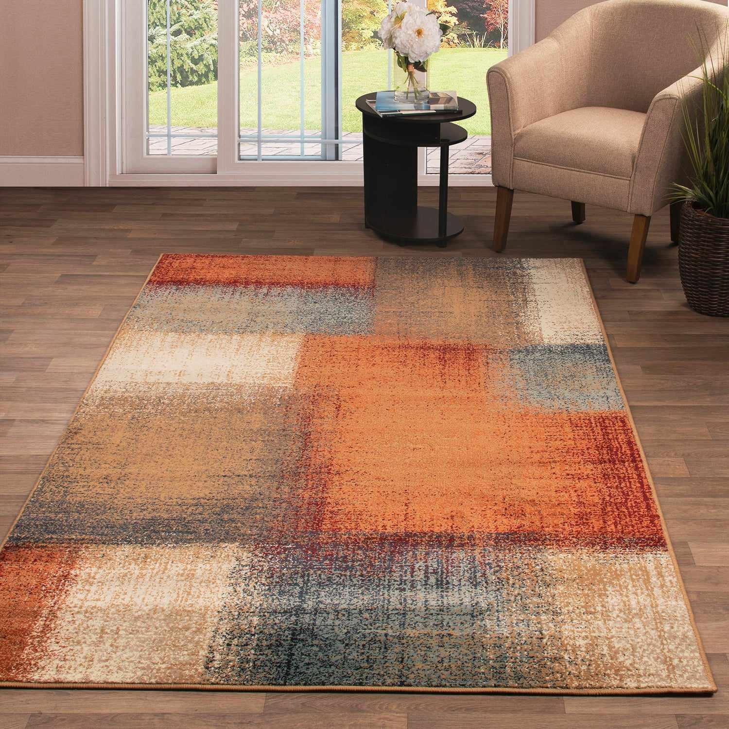 Superior Nilaya Modern Geometric Abstract Indoor Area Rug or Runner