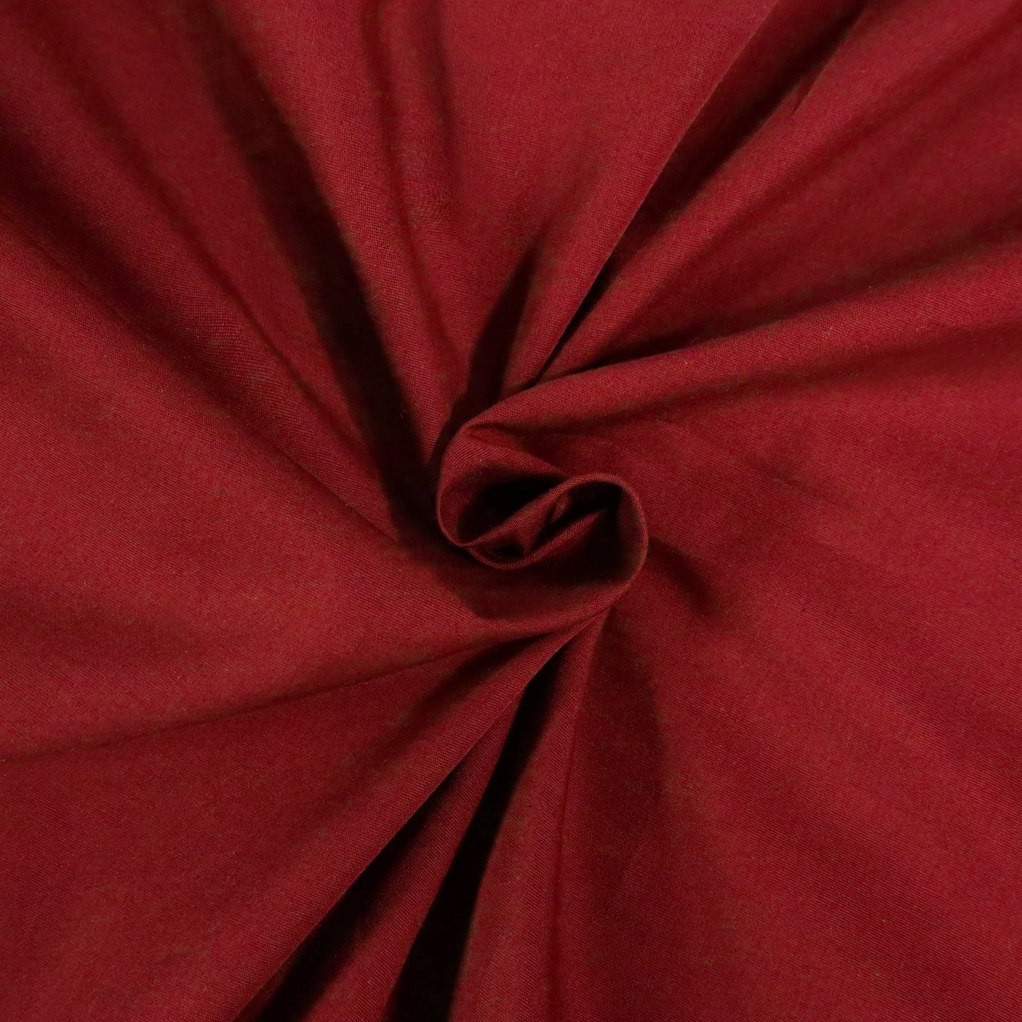 Solid Cotton Percale 2-Piece Pillowcase Set - Burgundy