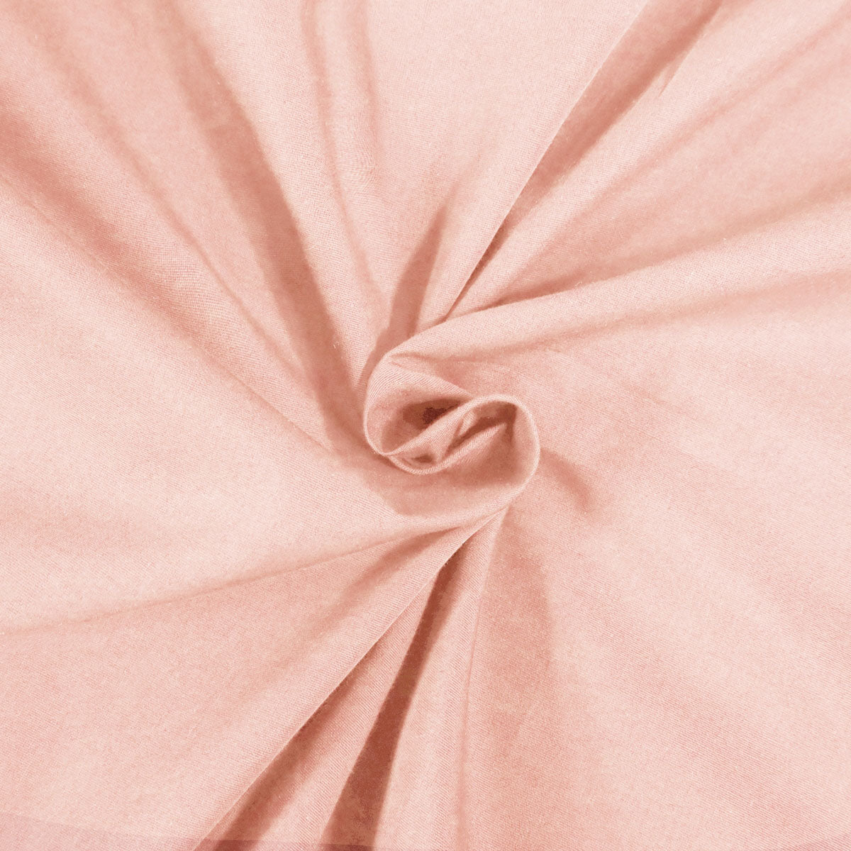 Solid Cotton Percale 2-Piece Pillowcase Set - Blush