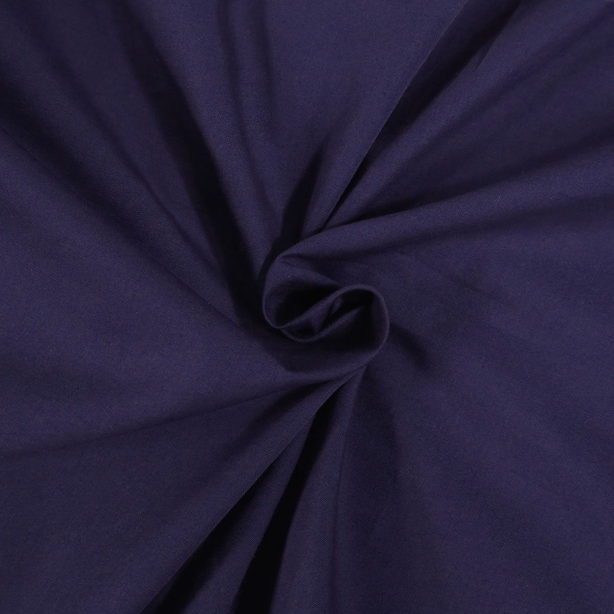 Solid Cotton Percale 2-Piece Pillowcase Set - Crown Blue