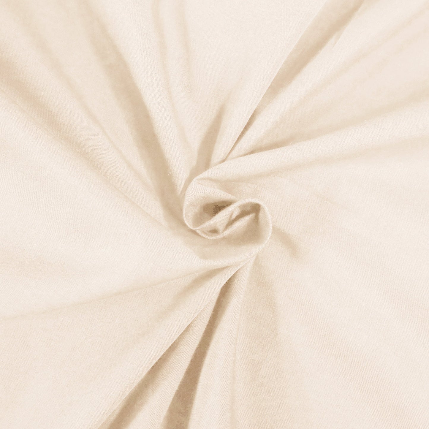 Solid Cotton Percale 2-Piece Pillowcase Set - Ivory