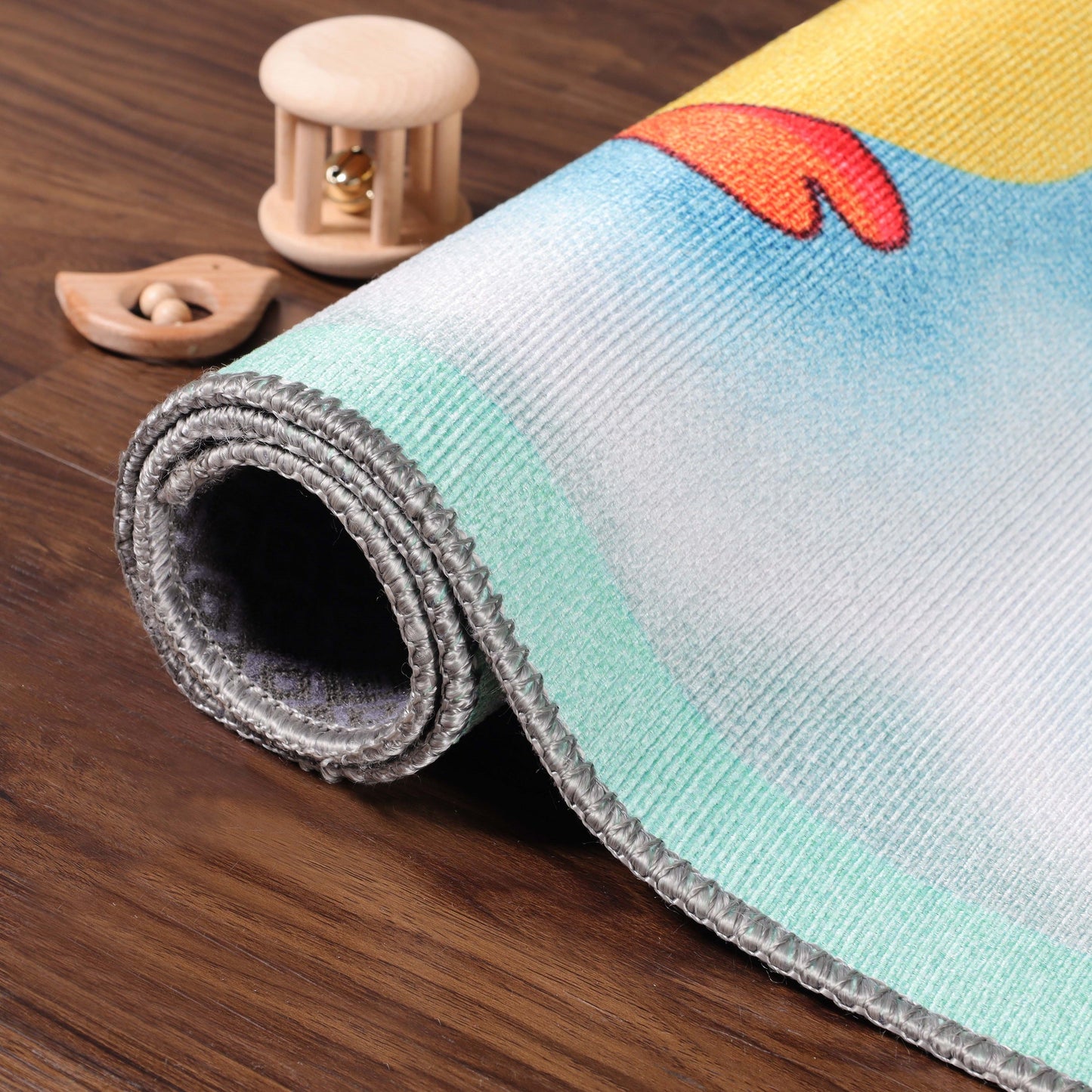 Superior Jumbo Playtime Numbers Flatweave Indoor Area Rug
