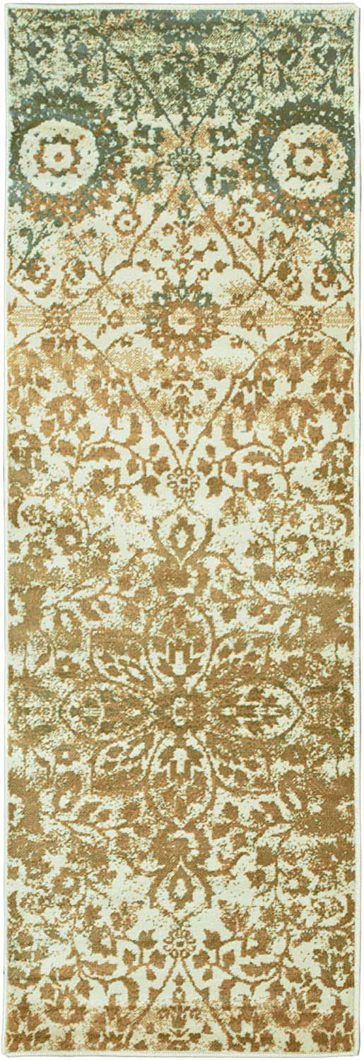 Superior Pendleton Traditional Floral Indoor Area Rug or Runner Rug Or Door Mat - Off White