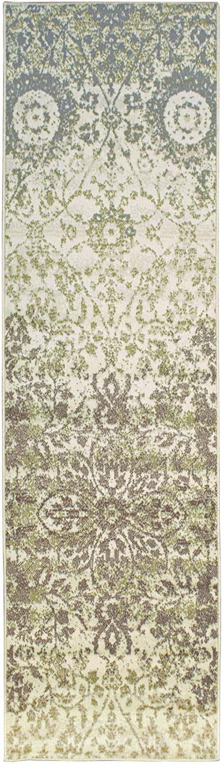 Superior Pendleton Traditional Floral Indoor Area Rug or Runner Rug Or Door Mat - Ivory