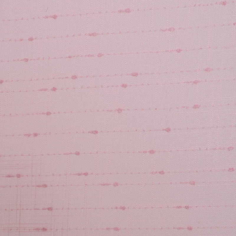 Meteorite Textured Grommet Sheer Curtain Panel Set of 2 - Pink