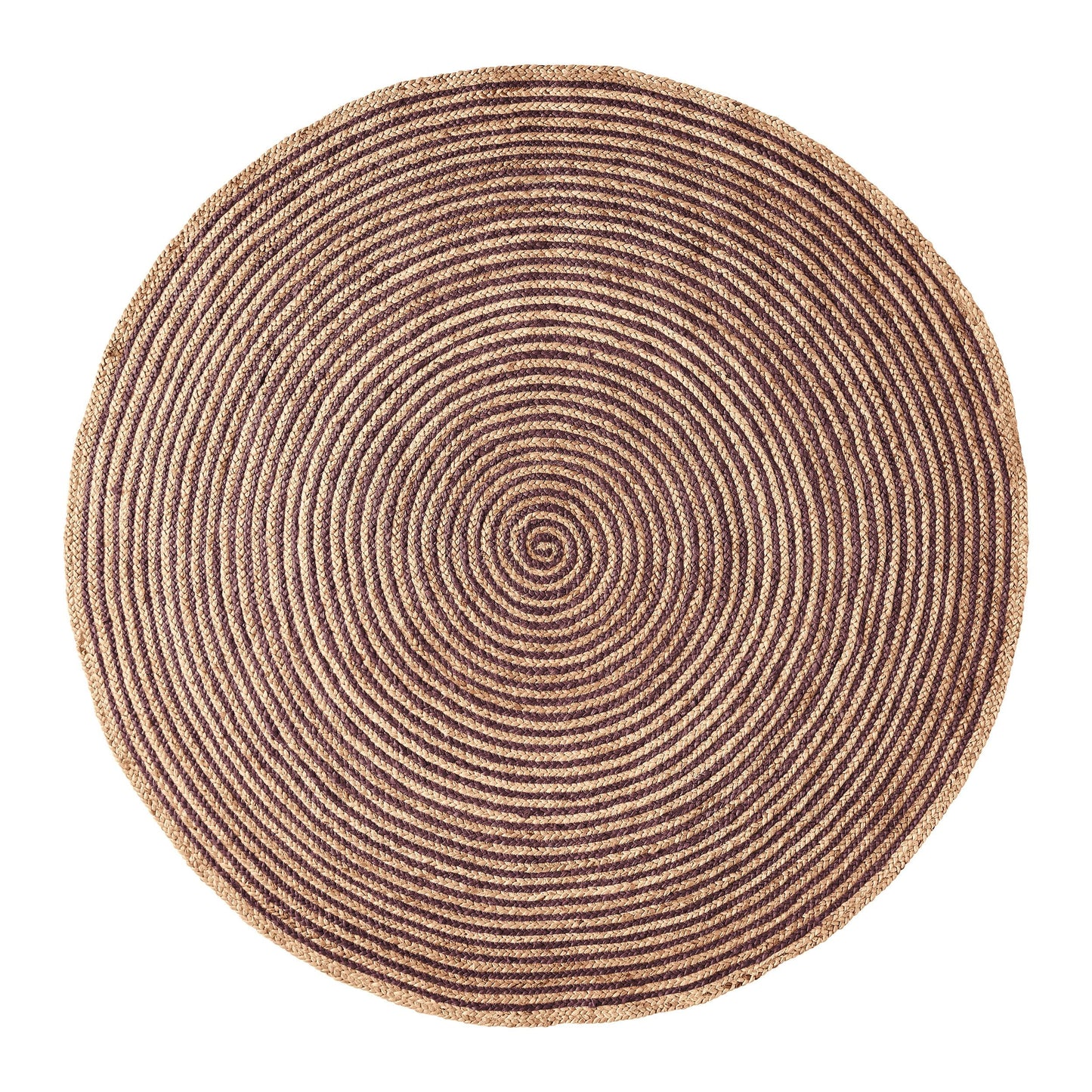 Braided Jute Reversible Round Indoor Outdoor Area Rug