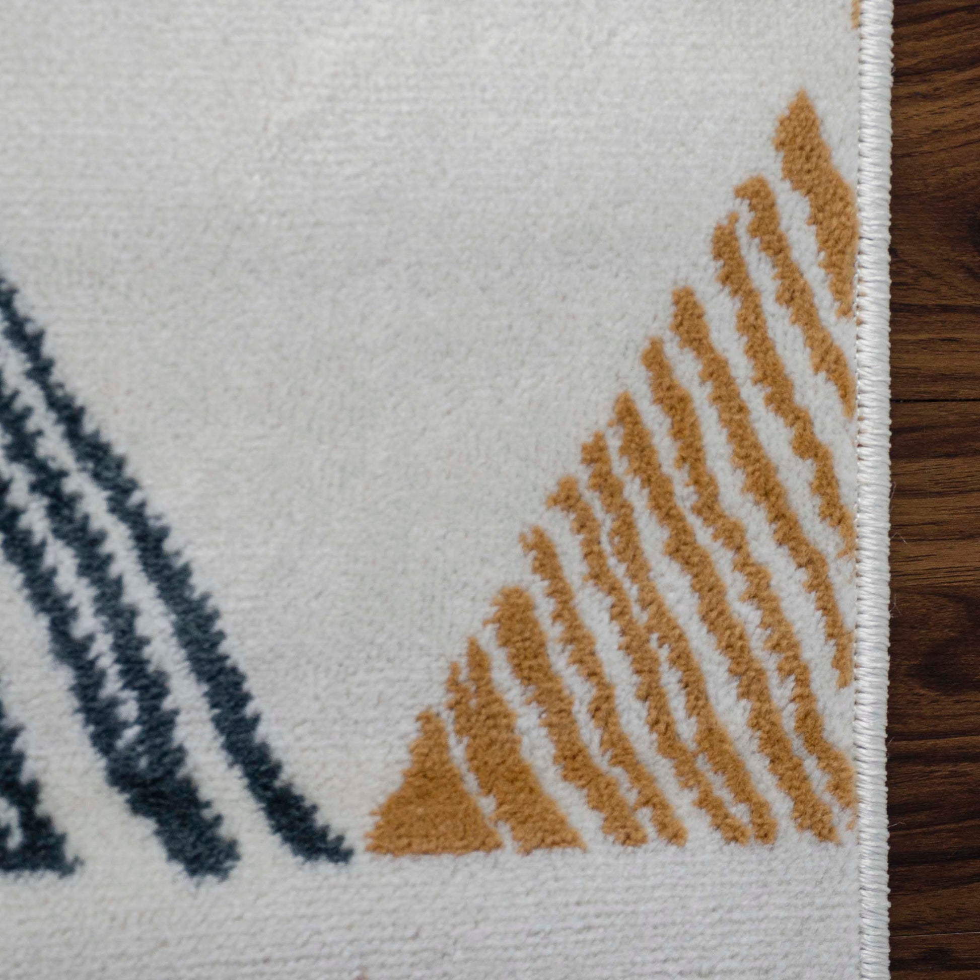 Adrija Modern Geometric Indoor Area Rug Or Runner Rug Or Door Mat