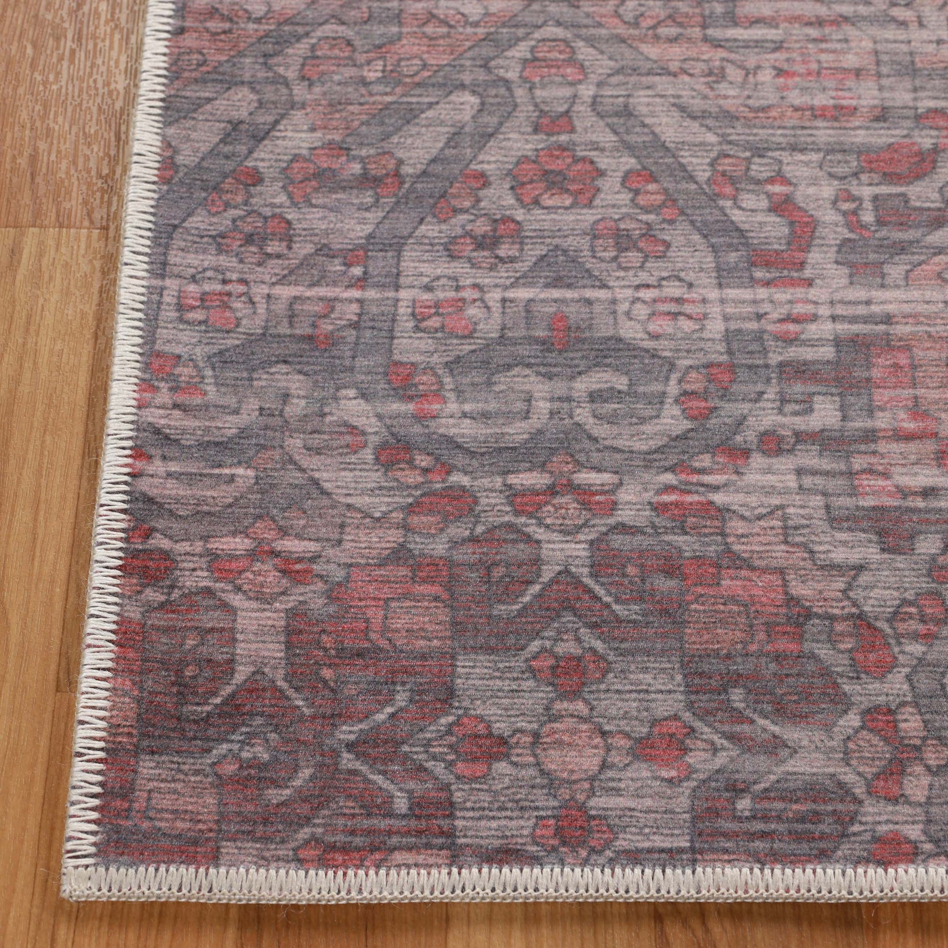 Manakin Bohemian Medallion Non-Slip Washable Indoor Area Rug or Runner