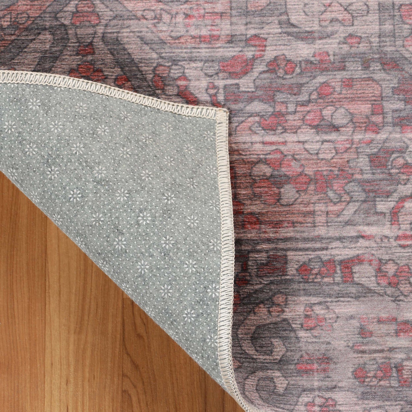 Manakin Bohemian Medallion Non-Slip Washable Indoor Area Rug or Runner