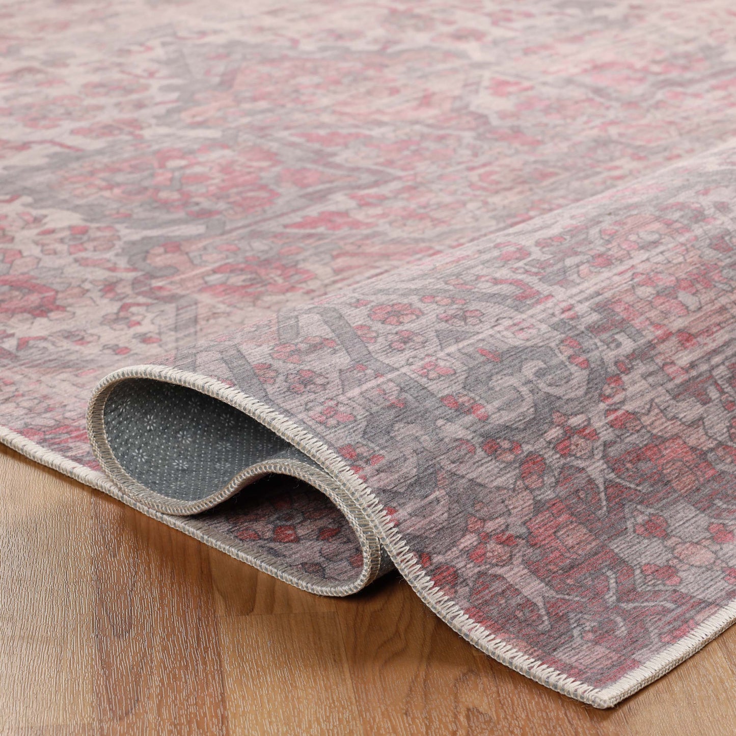Manakin Bohemian Medallion Non-Slip Washable Indoor Area Rug or Runner