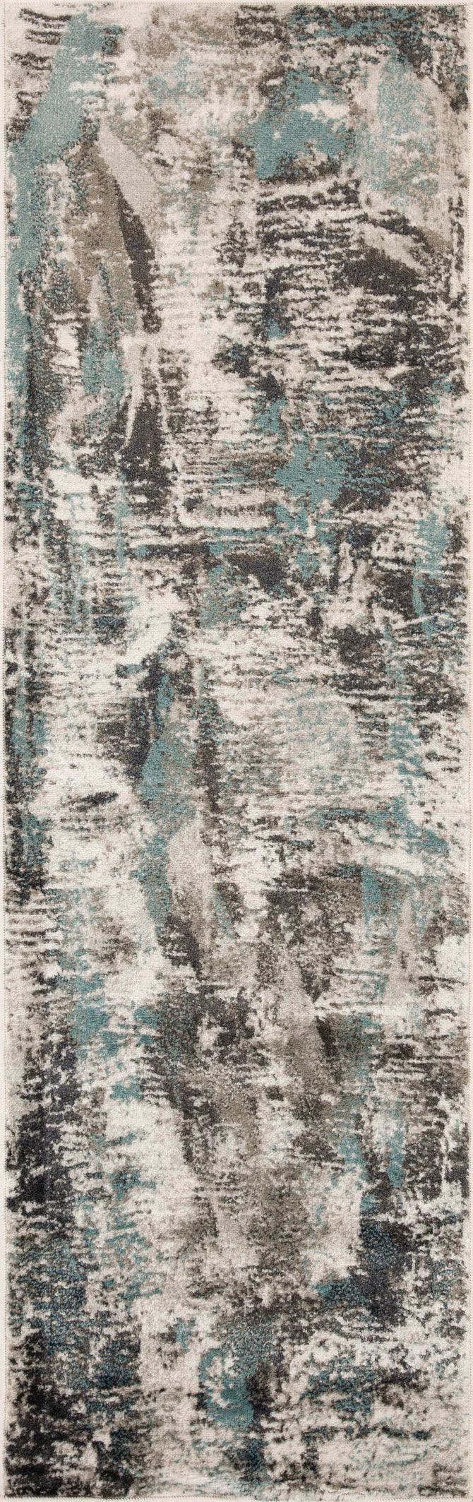 Modern Abstract Design Indoor Area Rug or Runner Rug