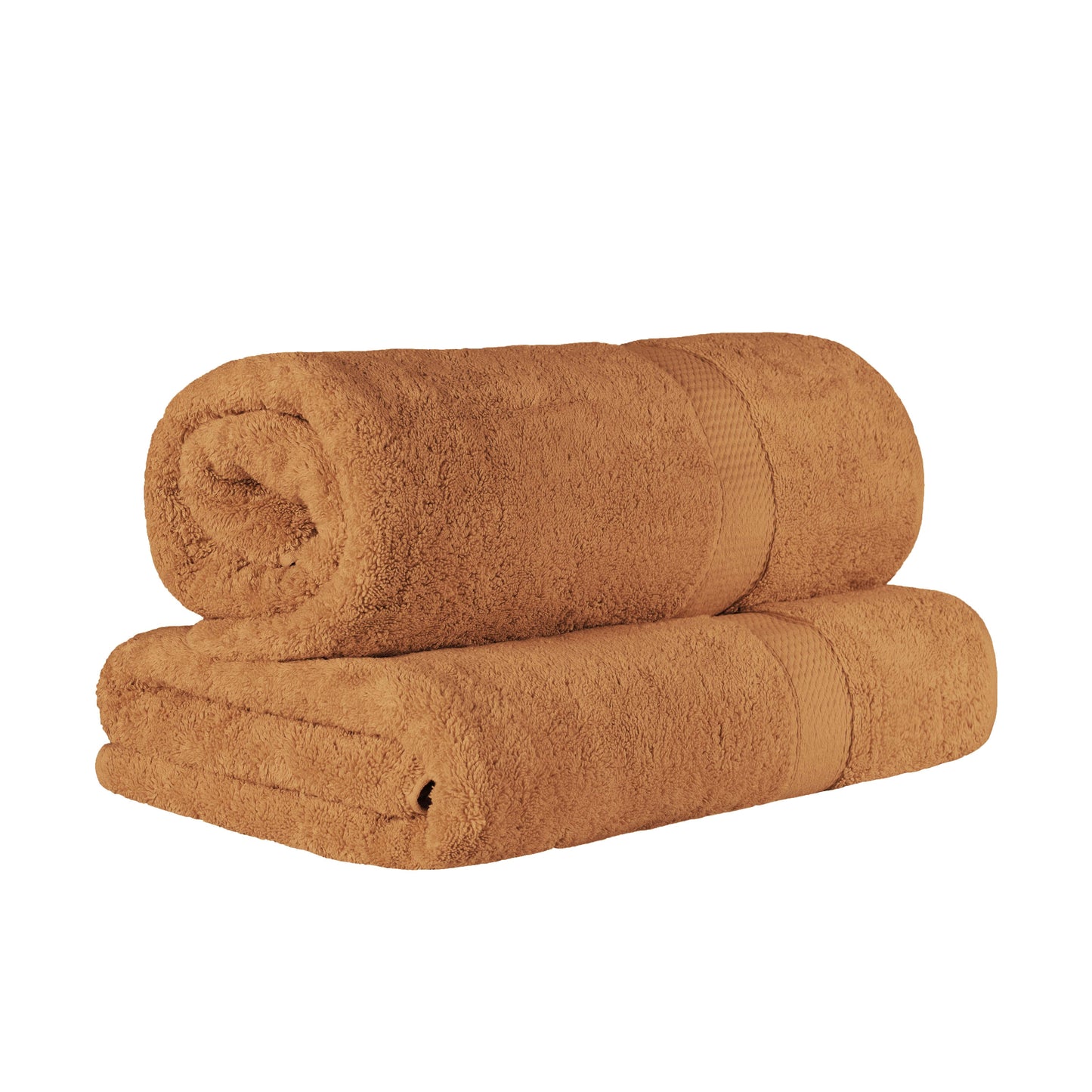 Madison Egyptian Cotton Pile Plush Heavyweight Bath Sheet Set of 2