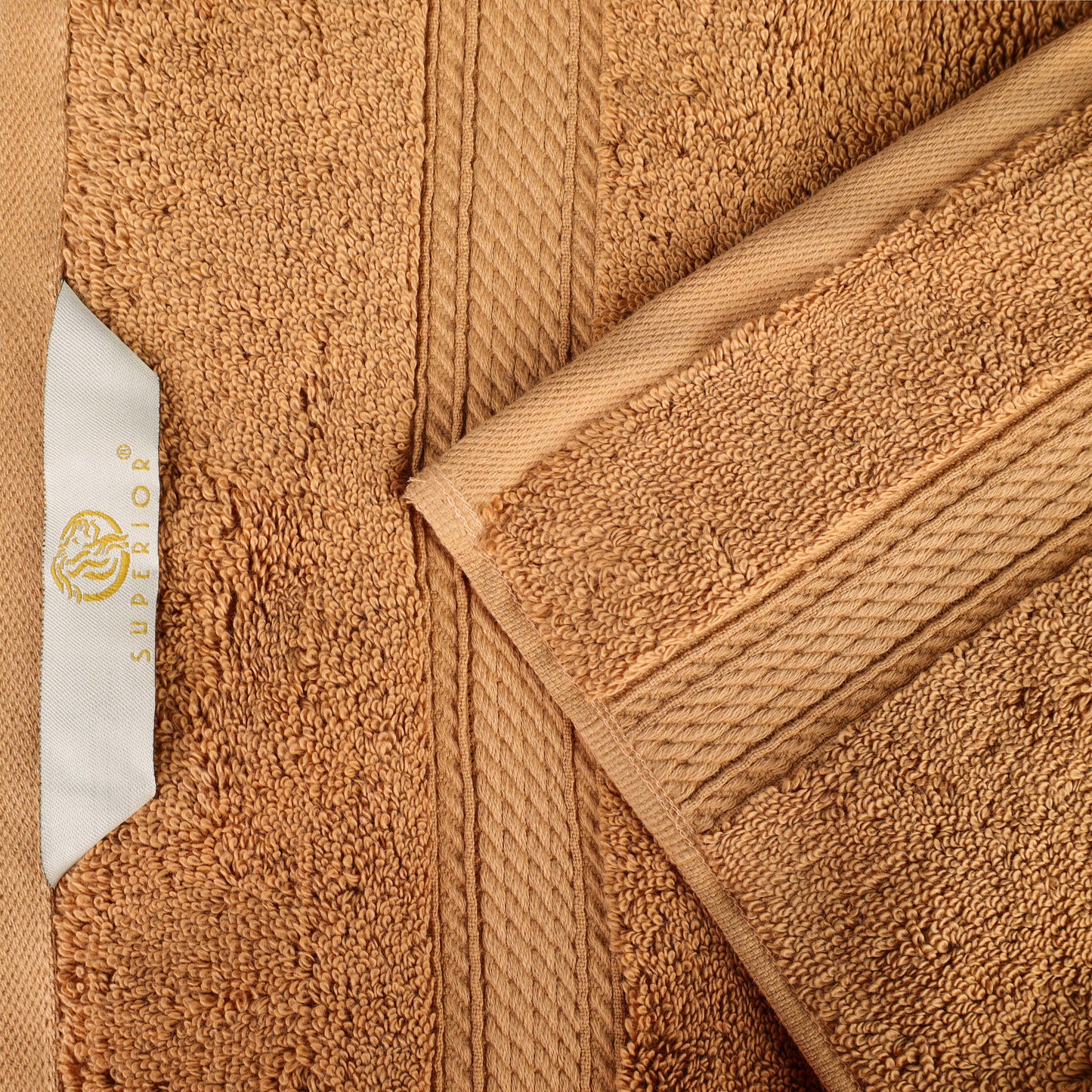 Madison Egyptian Cotton Pile Plush Heavyweight Face Towel Set of 6
