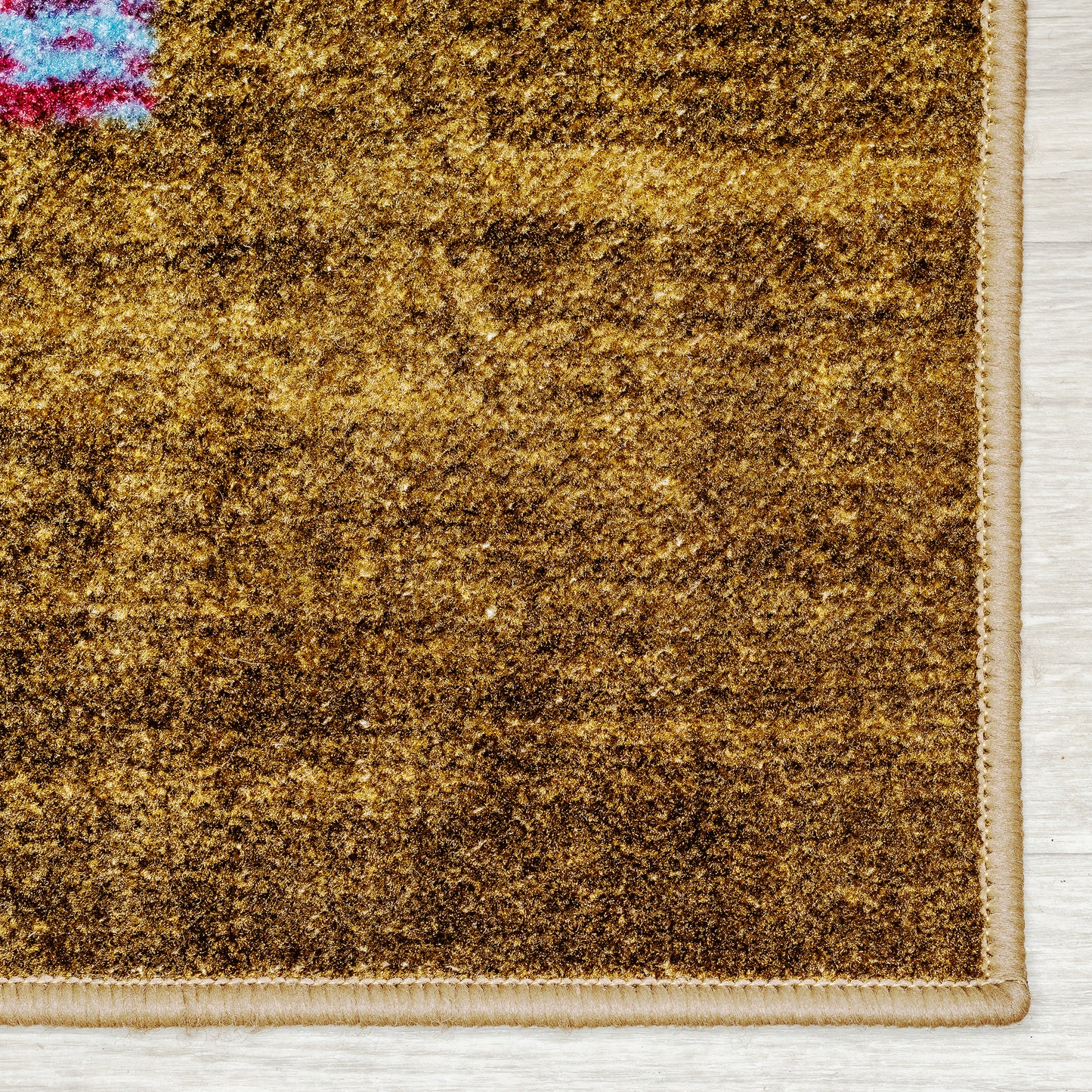 Lockwood Color Block Non-Slip Washable Indoor Area Rug or Runner - Sage