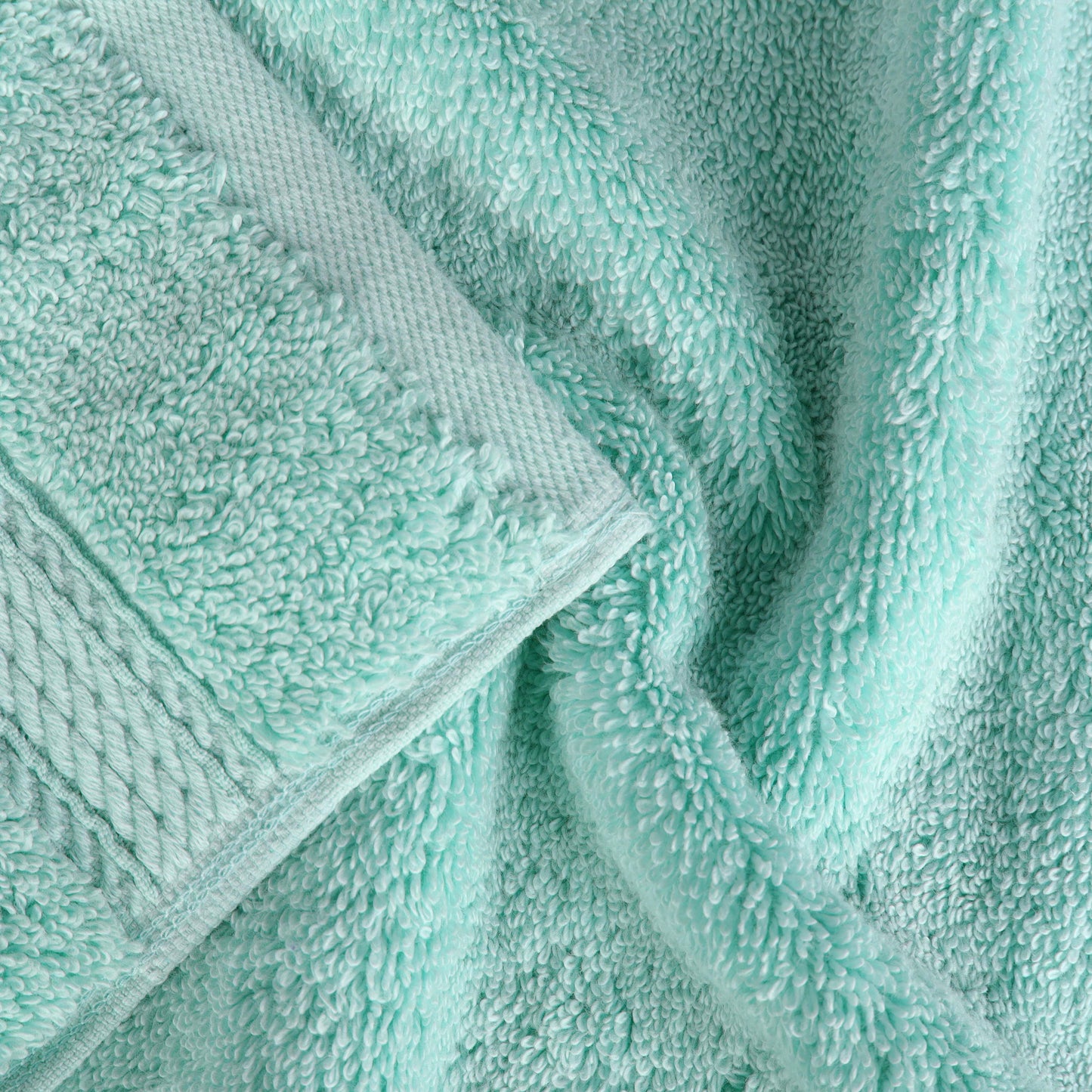Madison Egyptian Cotton Pile Plush Heavyweight Face Towel Set of 6