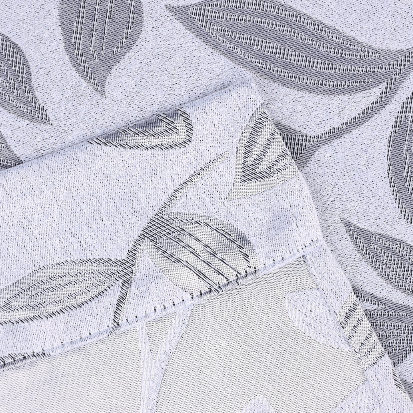 Leaves Room Darkening Washable Blackout Curtain Panels, Set of 2