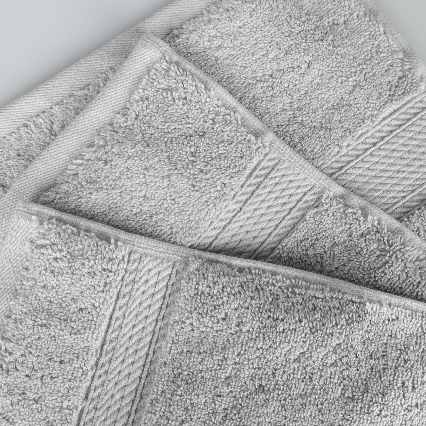 Madison Egyptian Cotton Pile Plush Heavyweight 10 Piece Towel Set