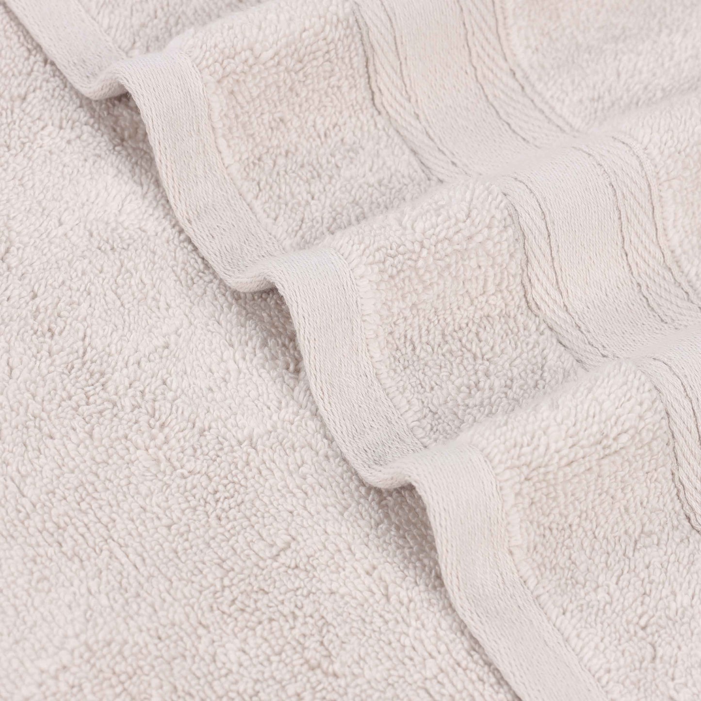 Belmont Zero Twist Cotton Medium Weight 3 Piece Towel Set