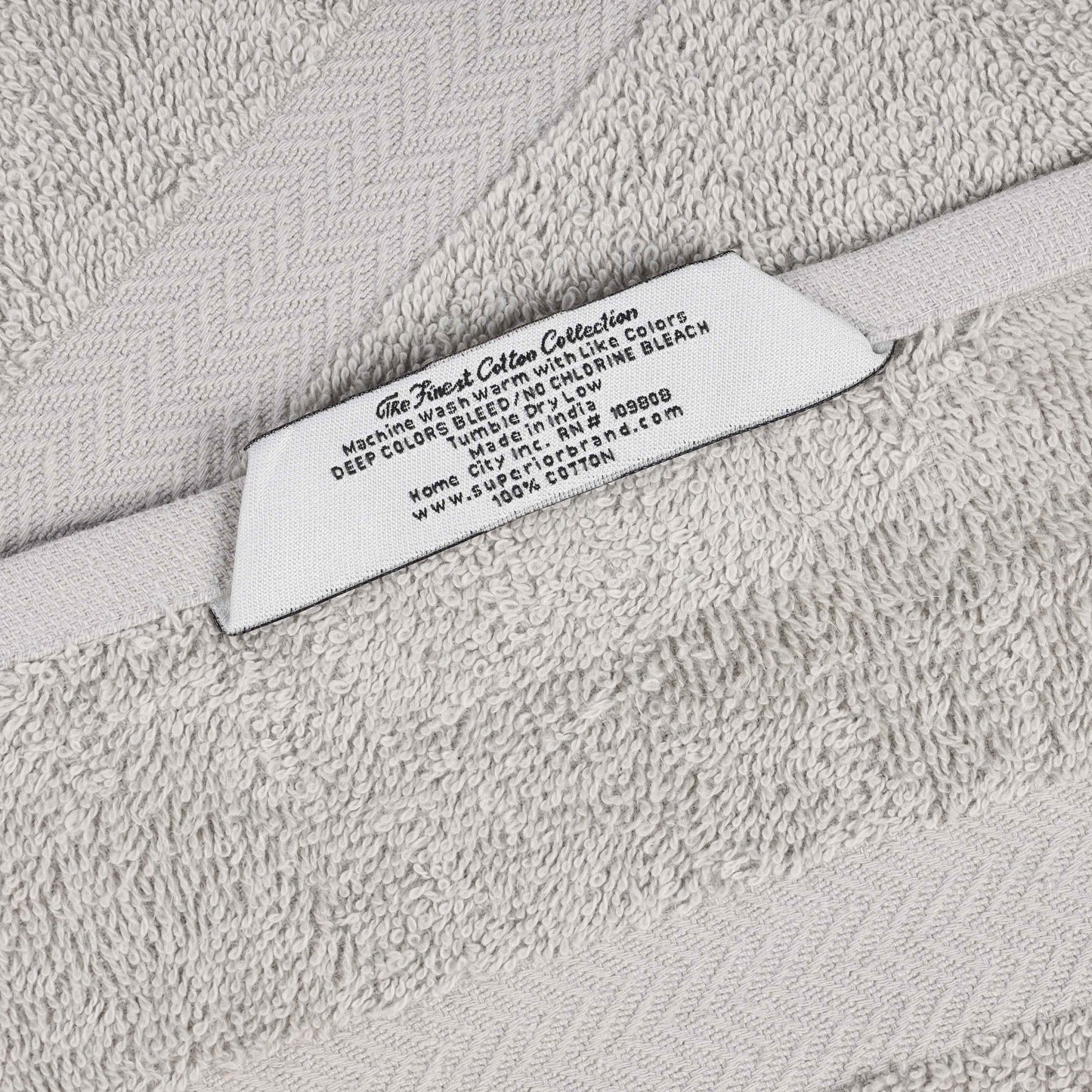 Highly Absorbent Eco-Friendly Soft Cotton 18 Piece Towel Set