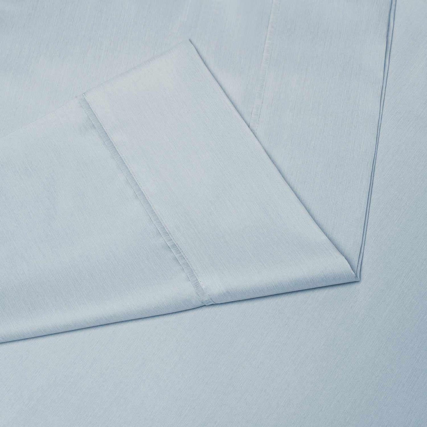 Superior Solid Rayon From Bamboo and Microfiber Blend Sheet Set - Chrome