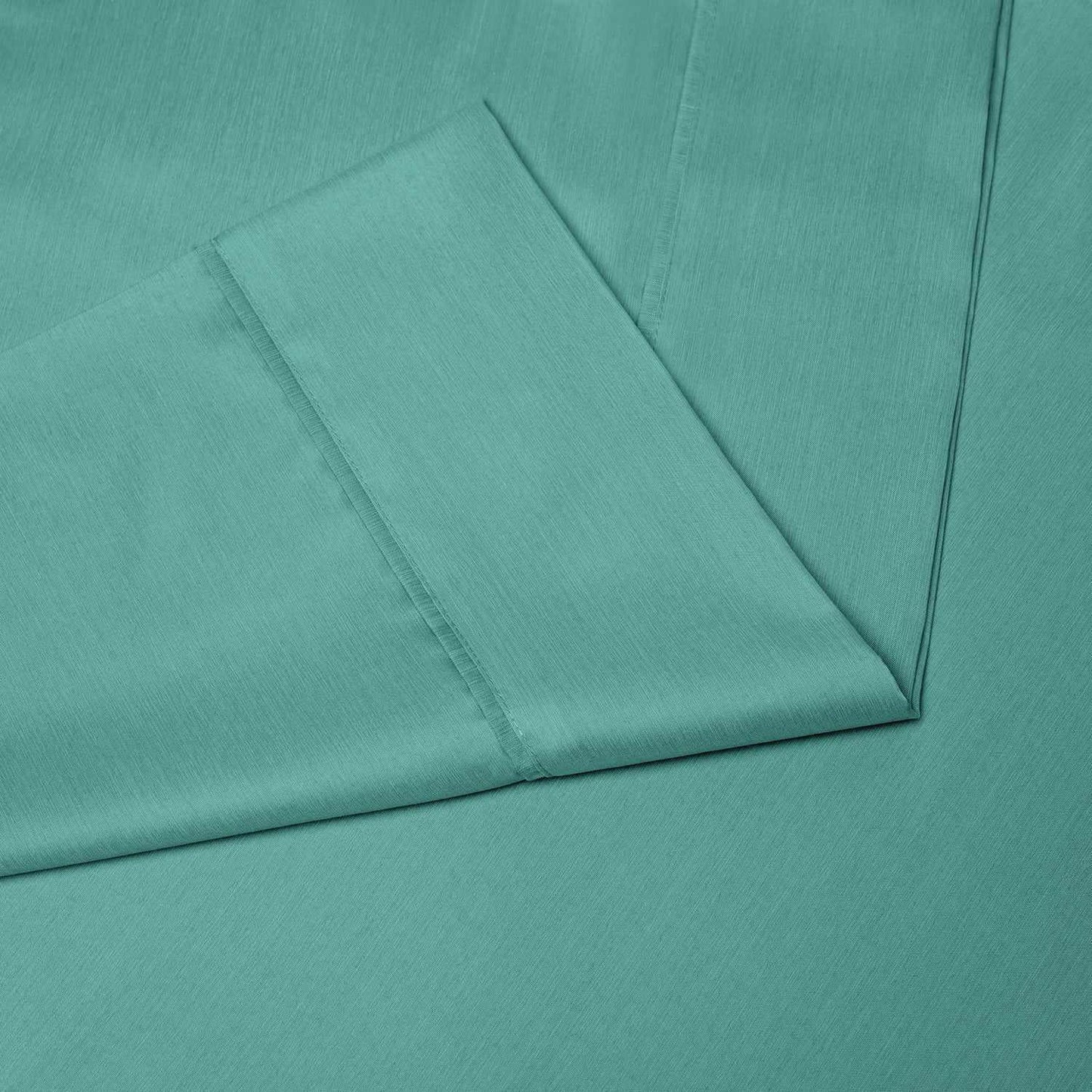 Superior Solid Rayon From Bamboo and Microfiber Blend Sheet Set - Teal