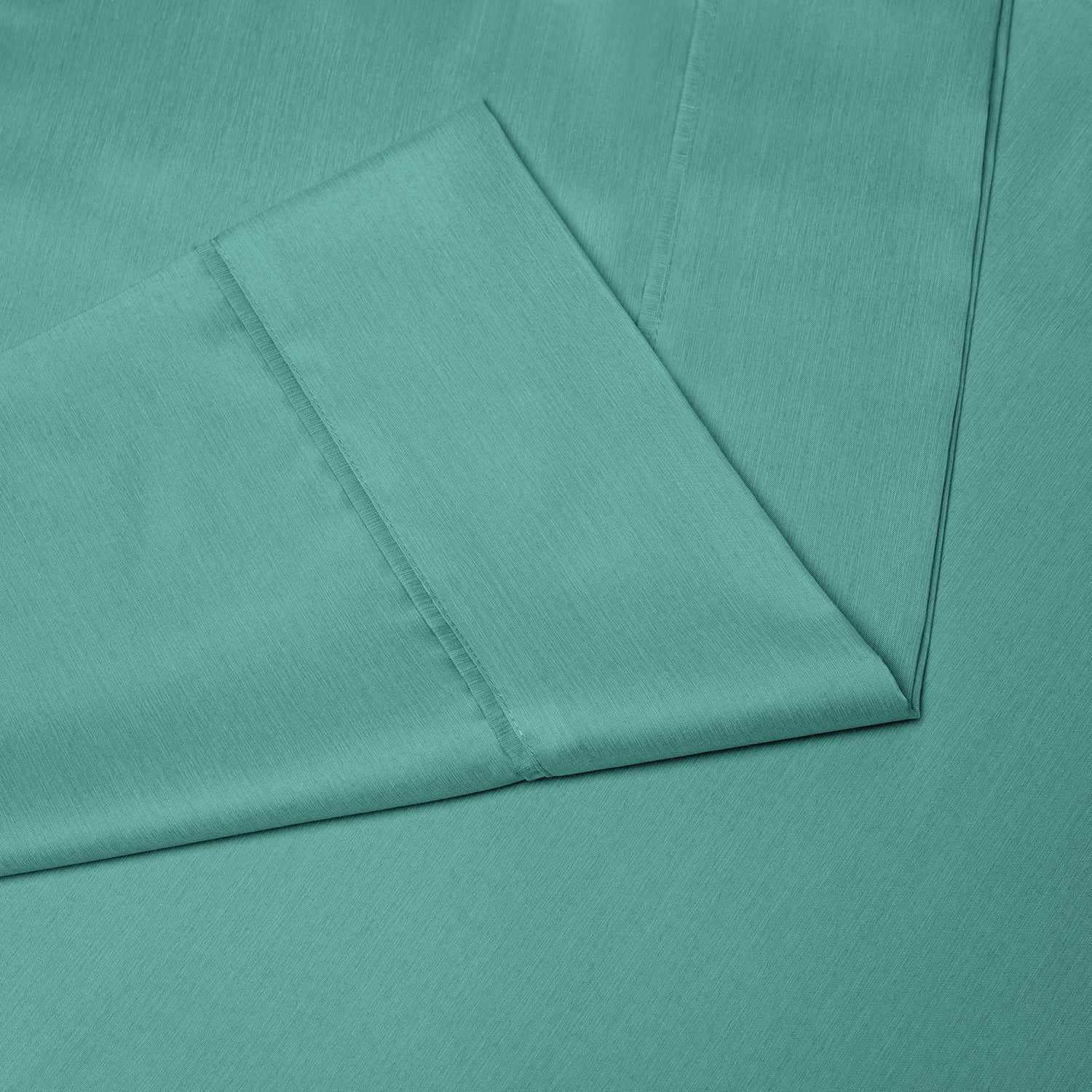 Superior Solid Rayon From Bamboo and Microfiber Blend Sheet Set - Teal