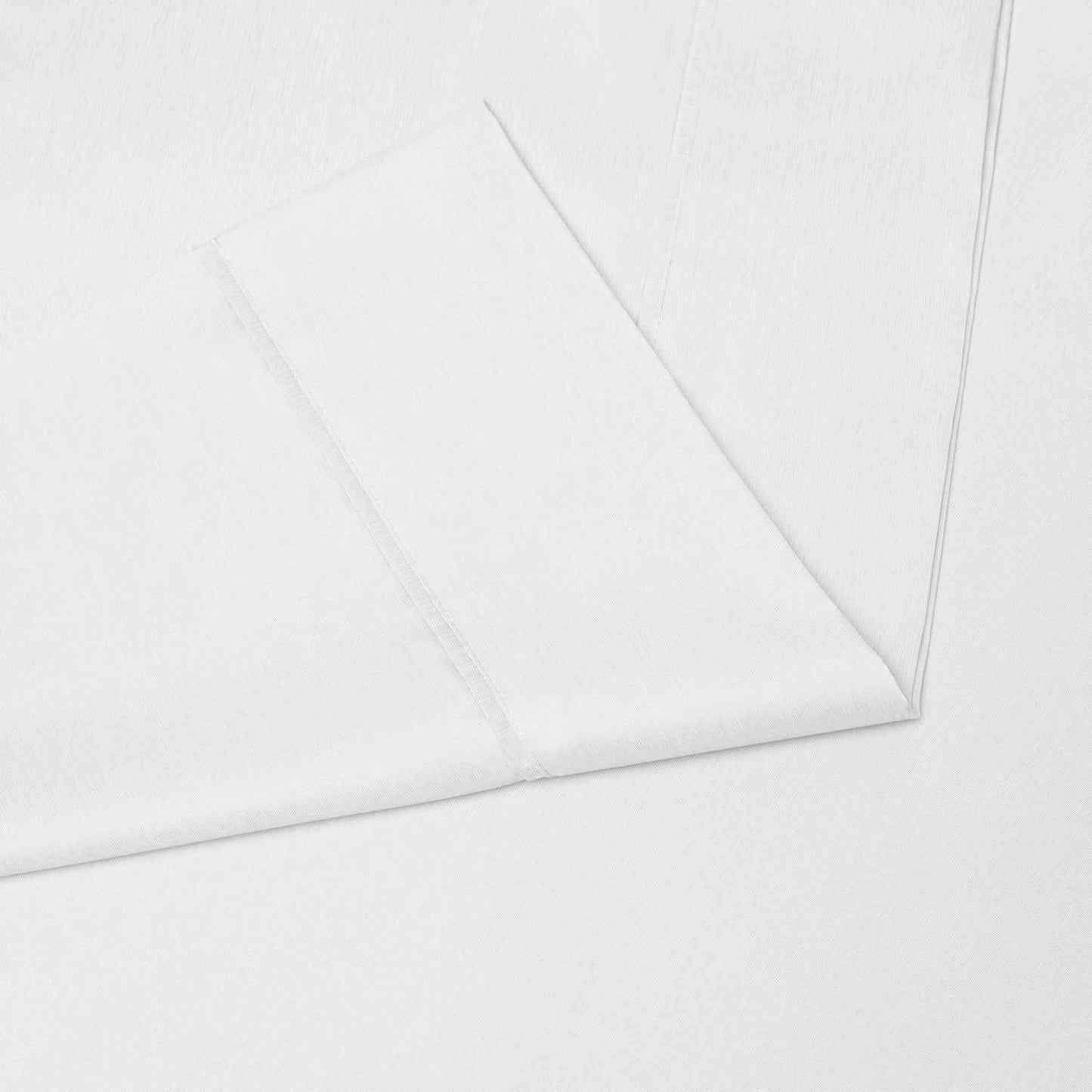 Superior Solid Rayon From Bamboo and Microfiber Blend Sheet Set - White