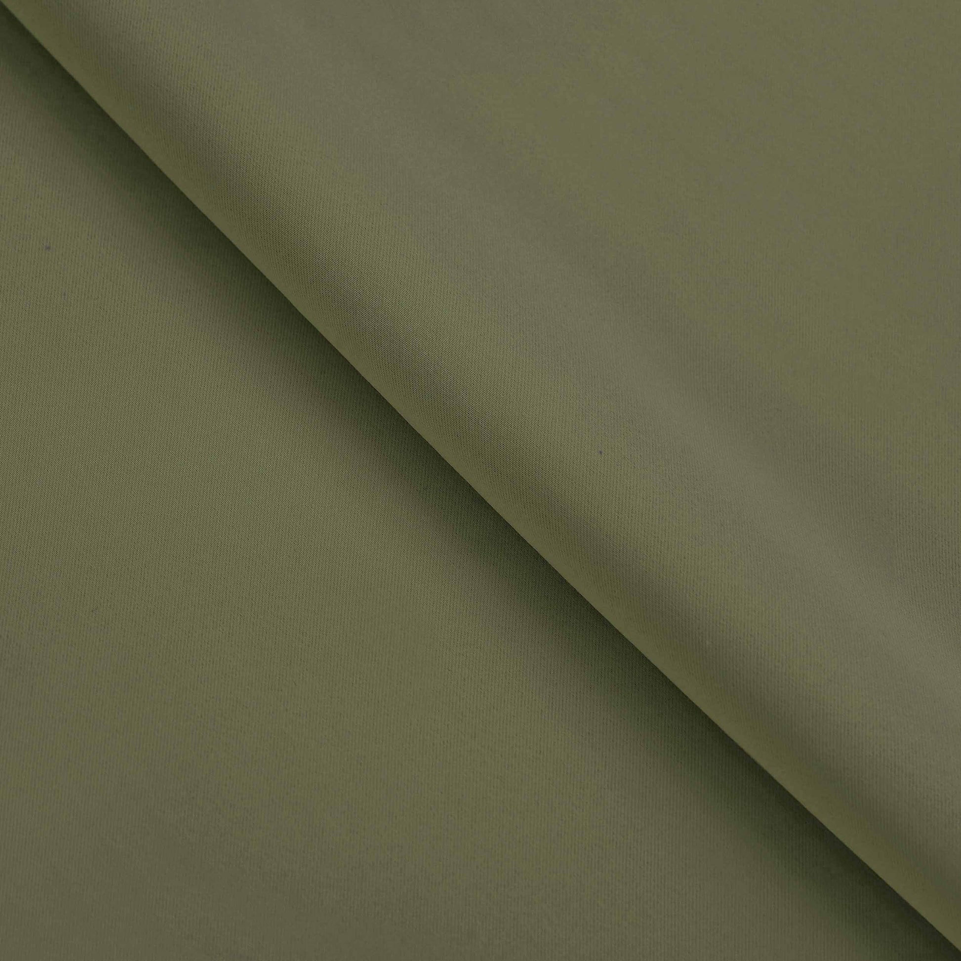 Solid Machine Washable Room Darkening Blackout Curtains, Set of 2 - OliveGreen