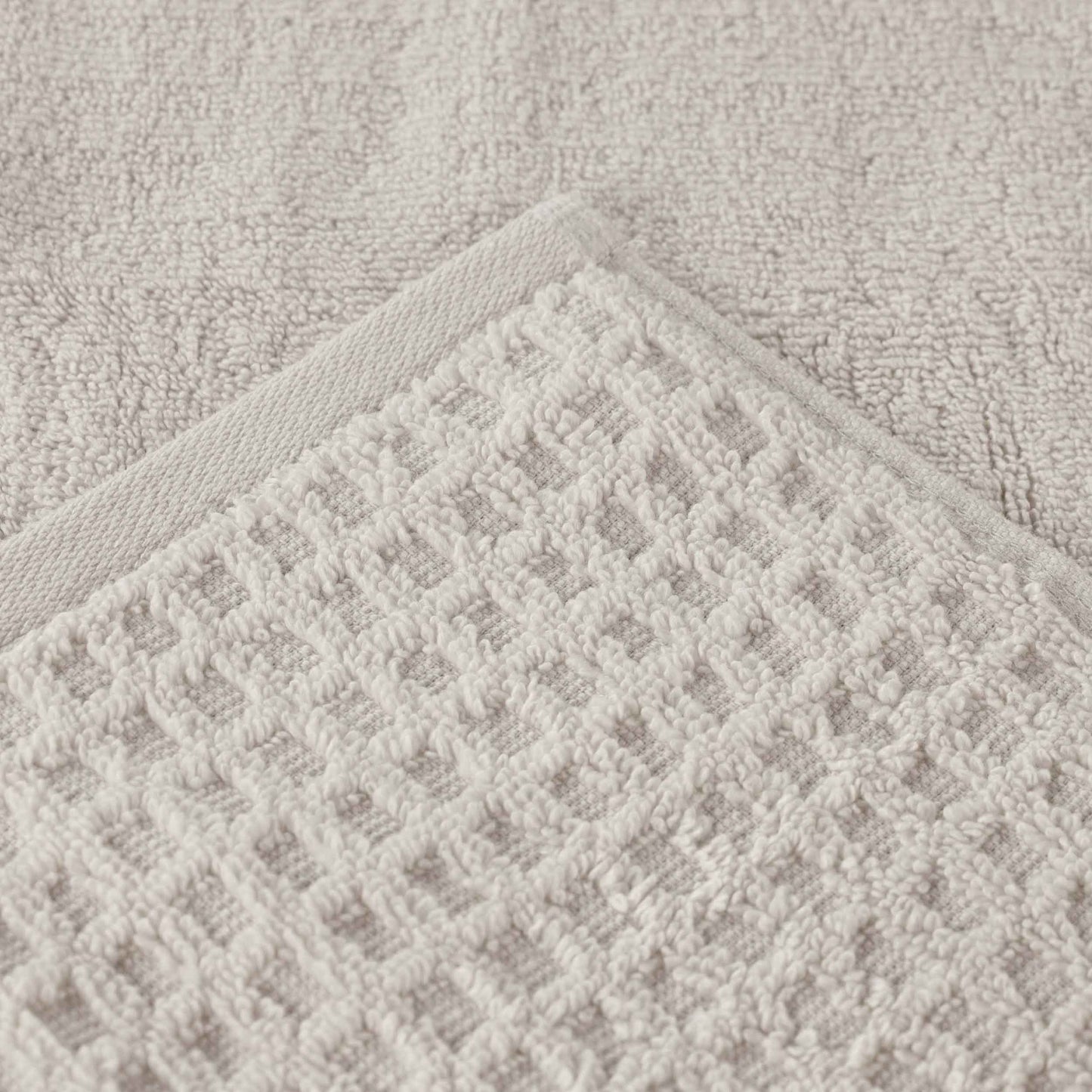 Napa Zero Twist Cotton Solid Waffle Honeycomb 9 Piece Towel Set