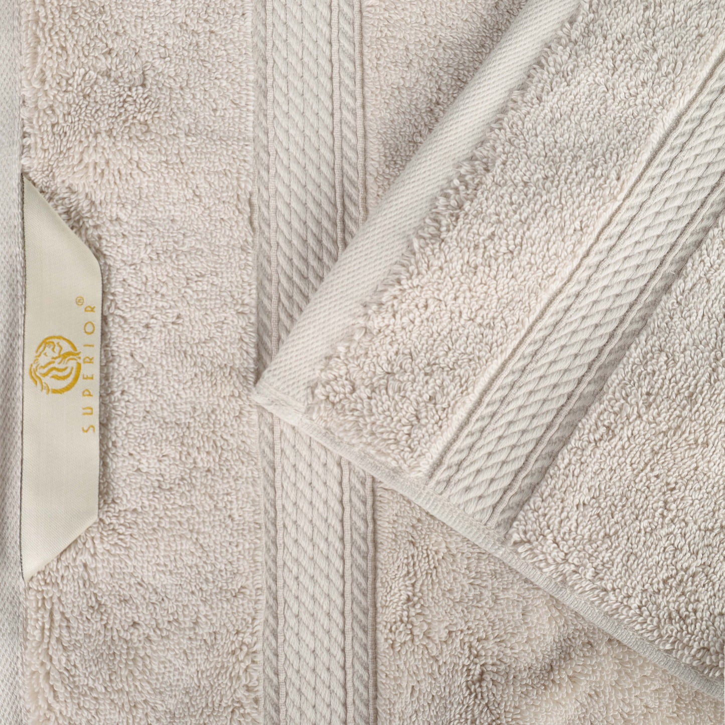 Madison Egyptian Cotton Pile Heavyweight 2 Piece Bath Towel Set