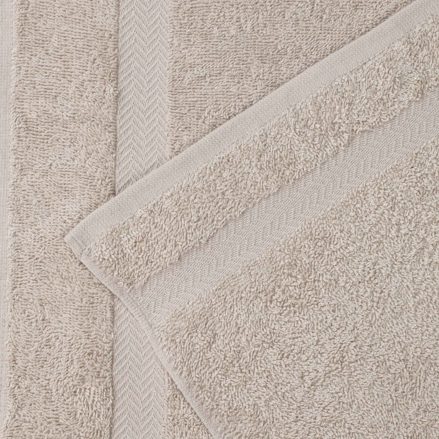6 Piece Cotton Eco-Friendly Soft Absorbent Towel Set