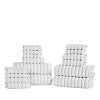 Traditional Organic Wave 650 GSM 16- Pieces Towel Set -Navy Blue