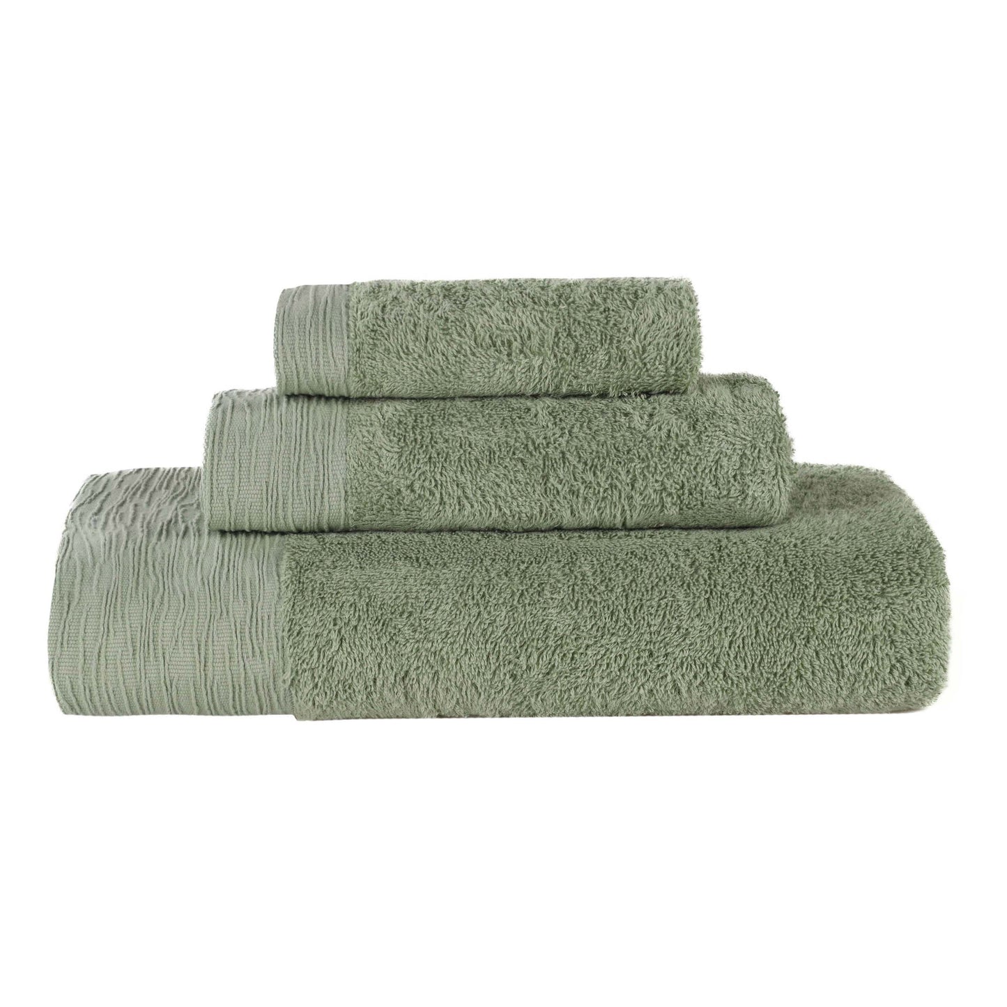 Rayon from Bamboo Eco-Friendly Fluffy Soft Solid - Green