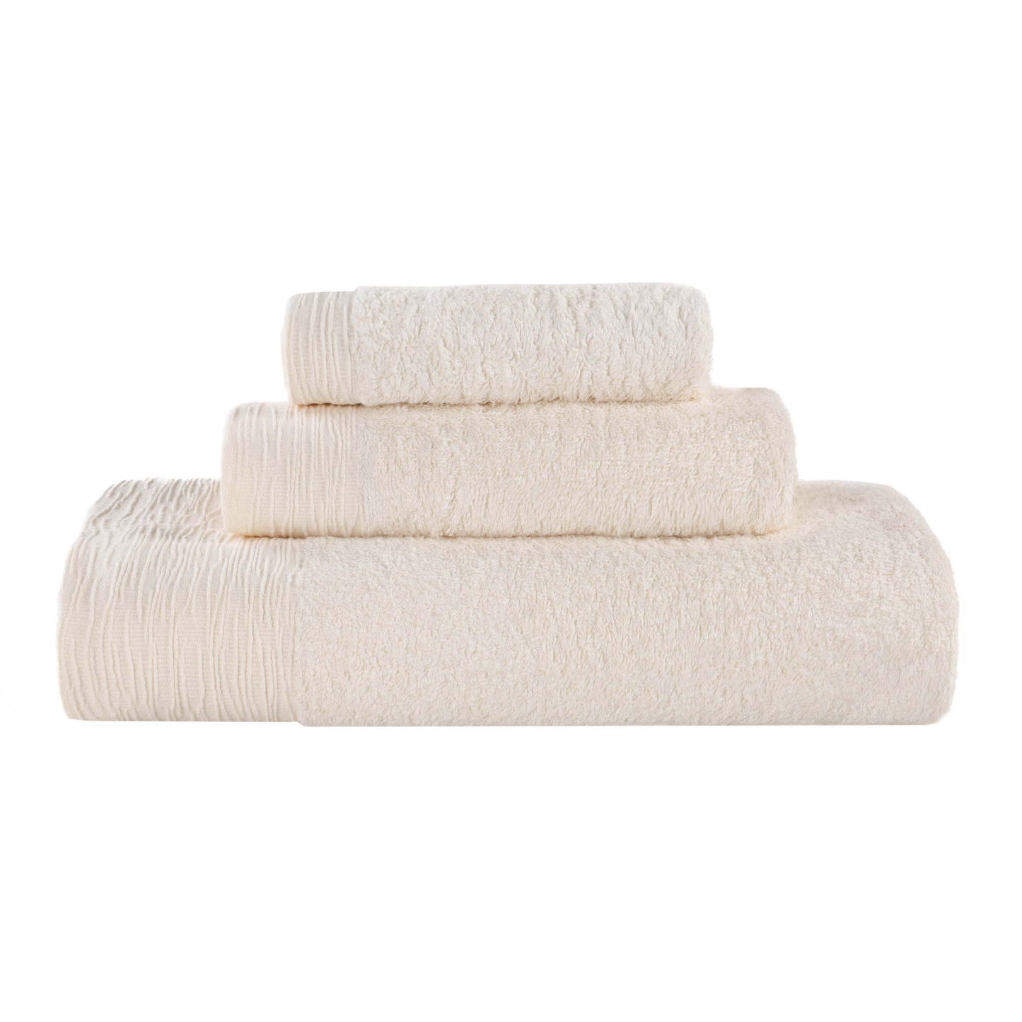 Rayon from Bamboo Eco-Friendly Fluffy Soft Solid - Ivory